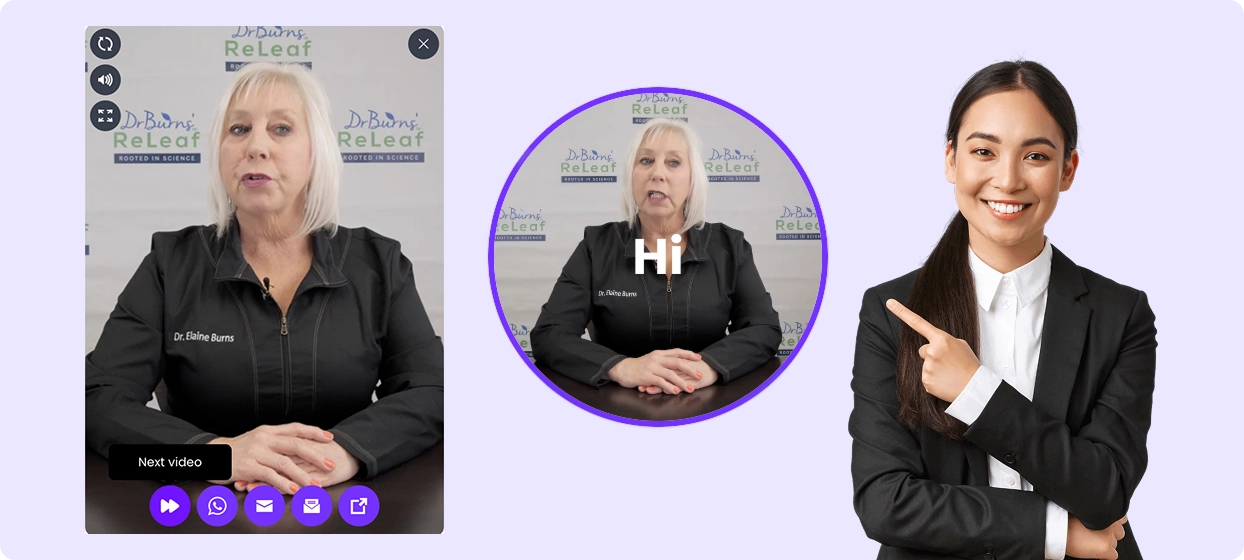 Greet Bubble – Video Welcome & Contact Plugin