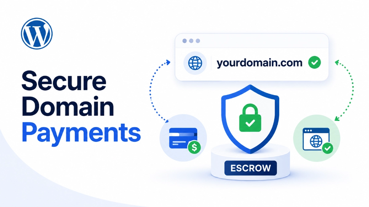accept domain payments securely