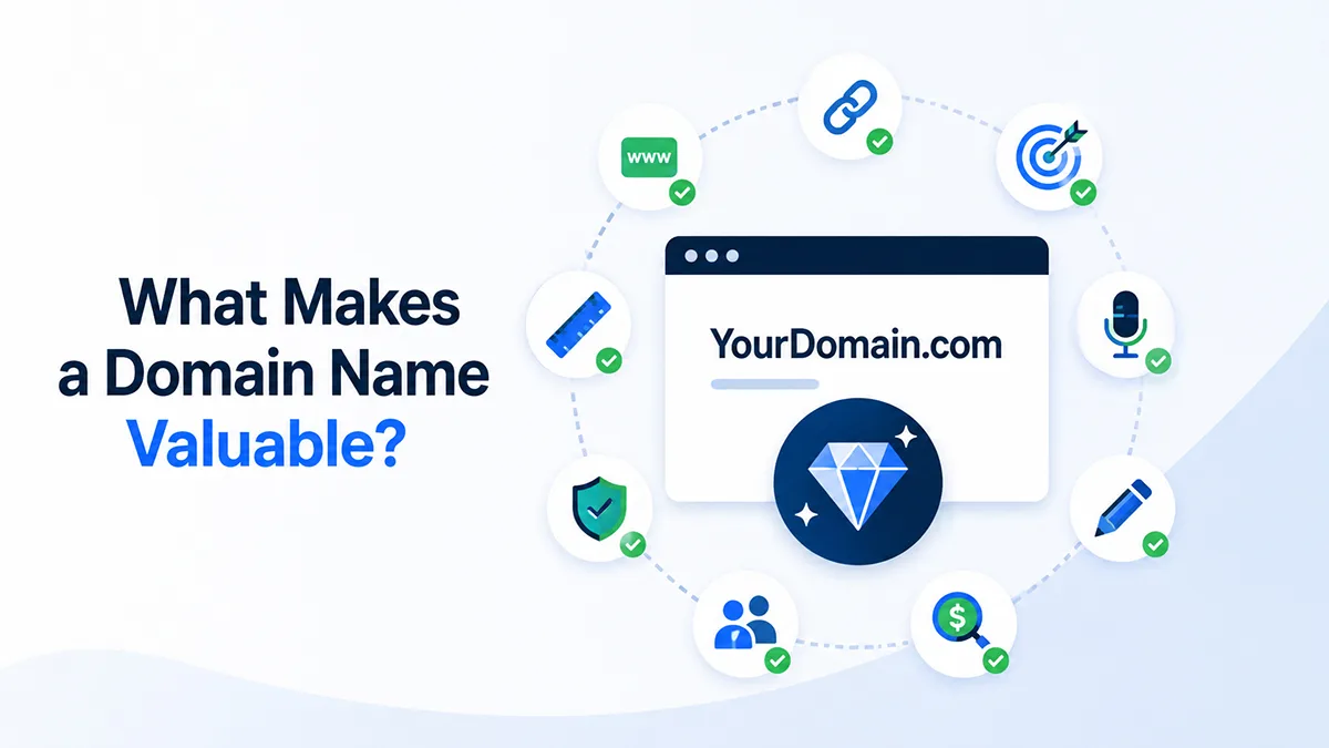 What Makes a Domain Name Valuable? 9 Factors Buyers Pay For