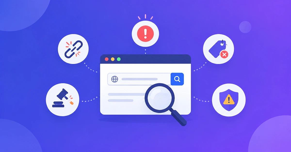 Common mistakes to avoid on a domain buying checklist