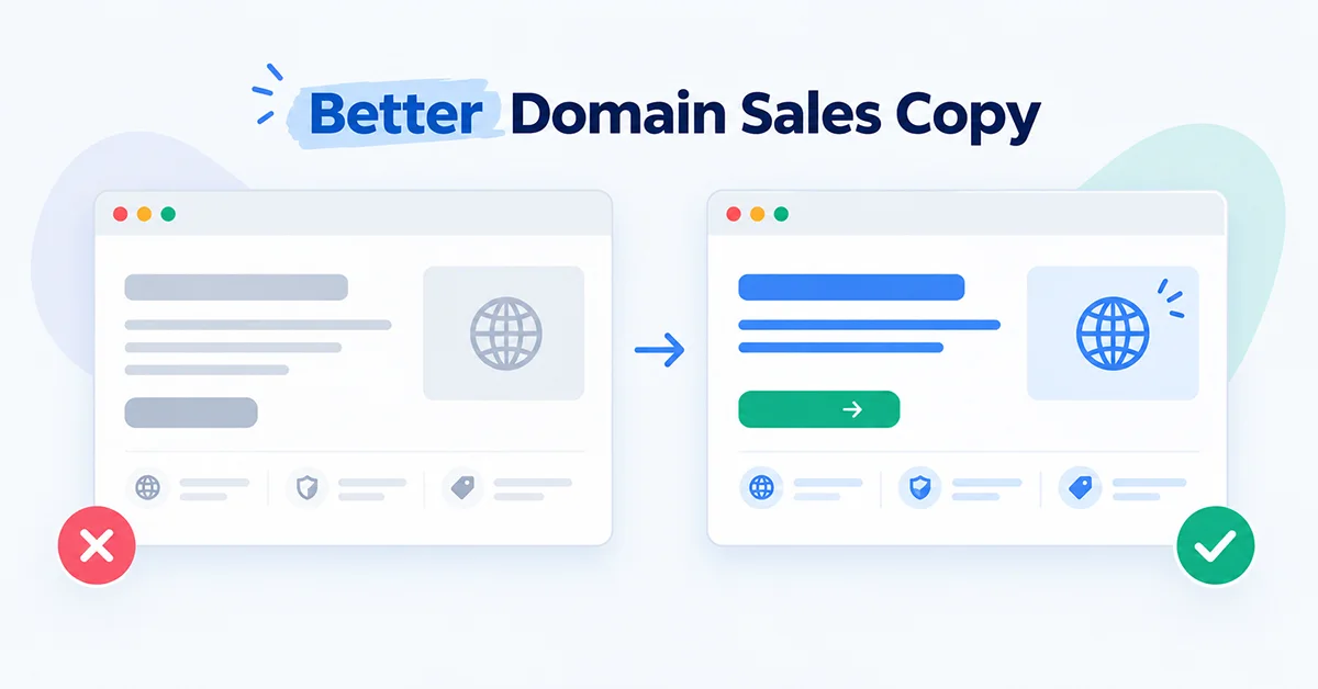 How to Write a Domain Sales Page That Converts (Copywriting Guide)